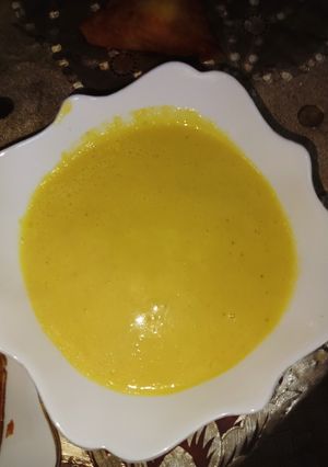 صورة لوصفة حساء الخضار 🍲😋