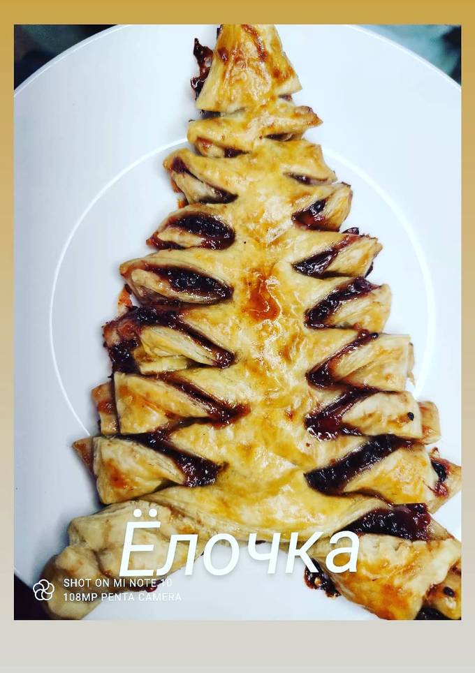 Слоенная ёлочка
