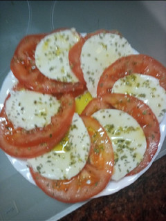 Una foto de Tomate con Mozzarella