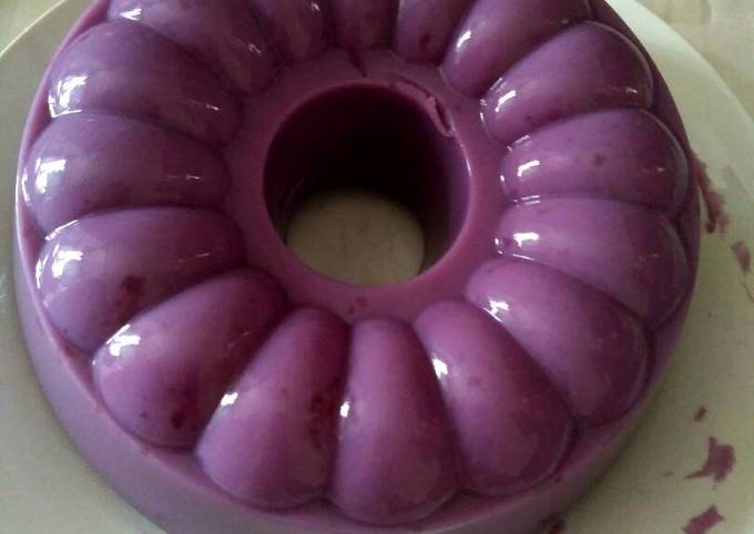 Resep Pudding ubi jalar ungu, Bikin Ngiler