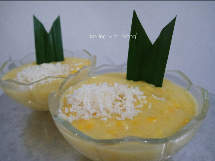 Cara Bikin Bubur Jagung (cemilan simpel dan mudah) Bahan Sederhana