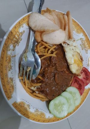 Foto resep Mie Lidi Sambel Pecal