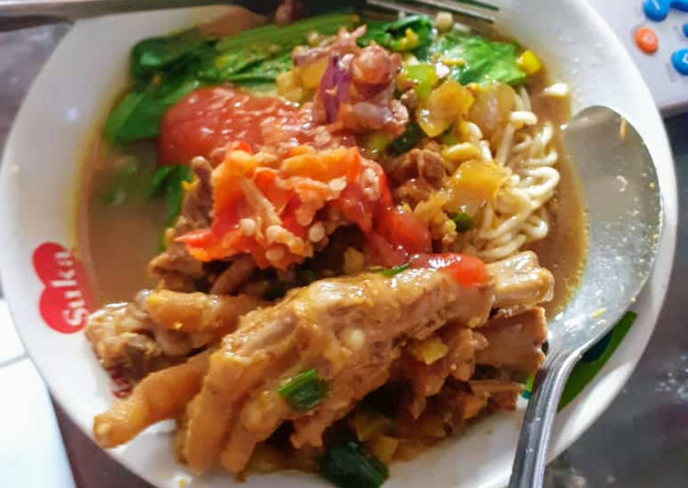 Mie Ayam Ceker