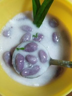 Foto resep Bubur Candil Ubi Ungu