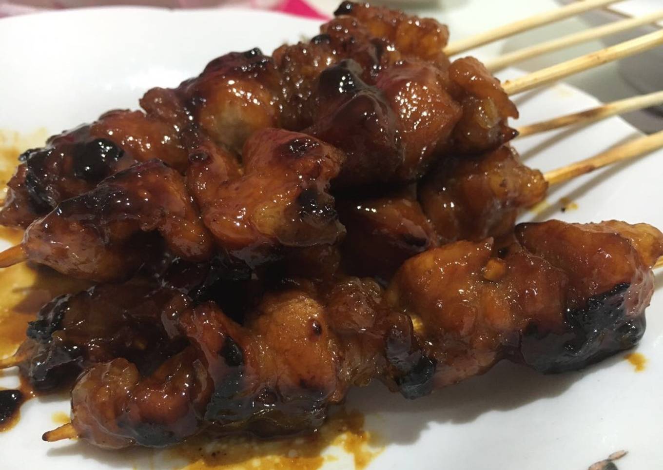 Sate babi sederhana