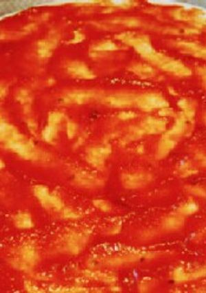 Una foto de Salsa para pizza!! Súper fácil!