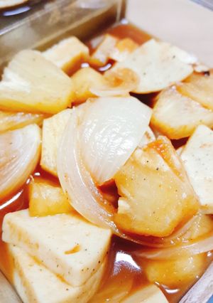 รูปของ หมูยออบสับปะรด สูตรไร้น้ำมัน เมนูข้าวกล่อง