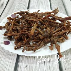 A picture of Eid ul Adha special Sun dried Mutton Kababs.