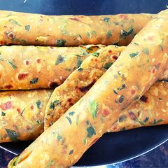 A picture of Soft Methi Thepla | Gujarati thepla | Fenugreek thepla | Lunchbox Recipe | Picnic Recipe -.