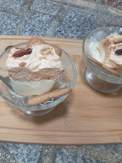 Una foto de Helados de Vainilla y Dulce de Leche
