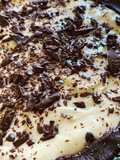 Crostata al cacao e crema aromatizzata al rum