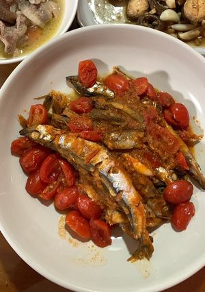 茄汁柳葉魚 的食譜成品照片