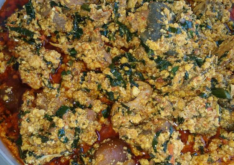 Steps to Make Award-winning Egusi soup | Quick Recipe For One