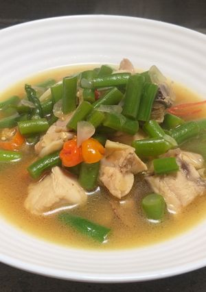 Foto resep 95. Asem asem buncis dan ayam
