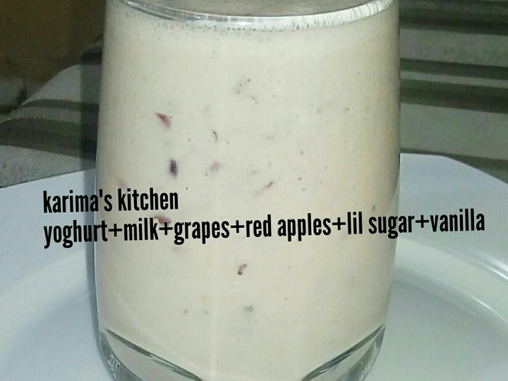 Easy Steps to Make Recipe Apple yoghurt smoothie that is Delicious, Tasty}