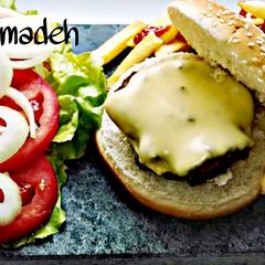 Cheesy Beef Burger A picture of Cheesy Beef Burger.