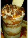 Choco apple pudding
