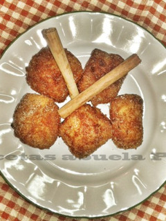 Una foto de Leche frita