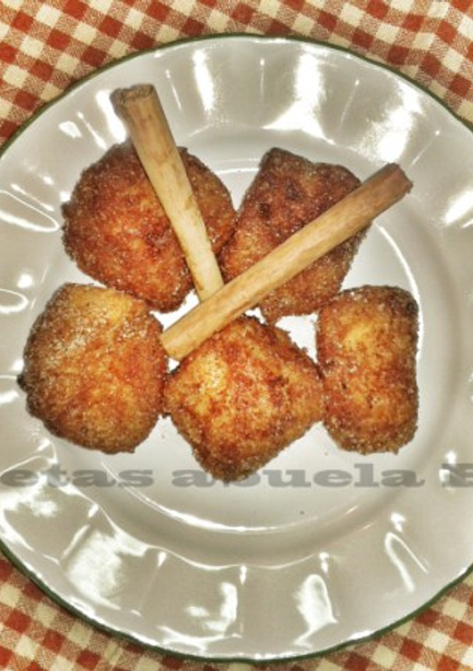 Una foto de Leche frita