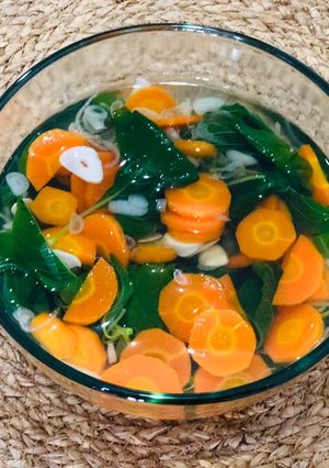 Foto resep Sayur Bening Bayem Wortel