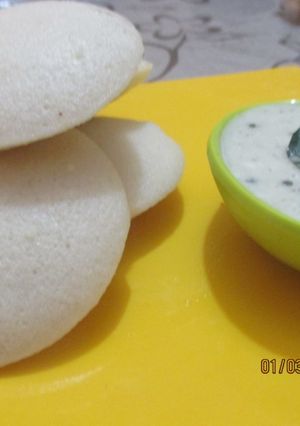 A picture of Idli batter for making soft Idli.