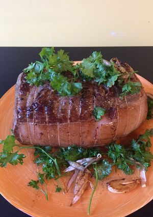 Hình của món Rôti du boeuf (bò rôti).