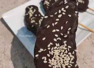 Foto resep Es Kulkul Melon Nyoklat banget (Mirip Cokelat Pelapis Ice Cream)