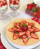 No Bake Strawberry Cheesecake
