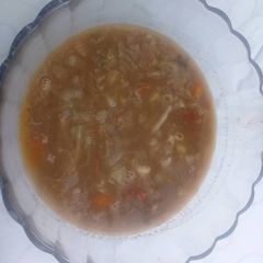 A picture of Brown beans soup.