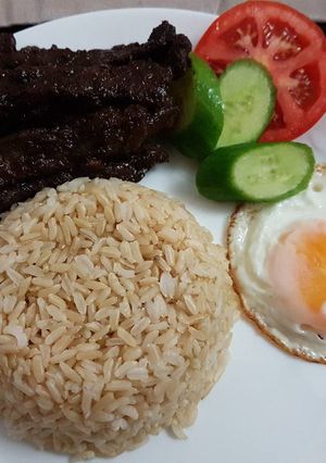 A picture of Beef tapa.