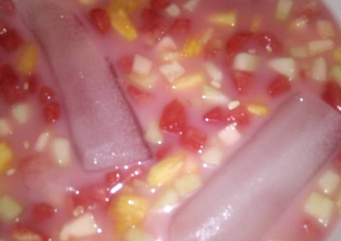 Resep: Es buah campur campur Istimewa