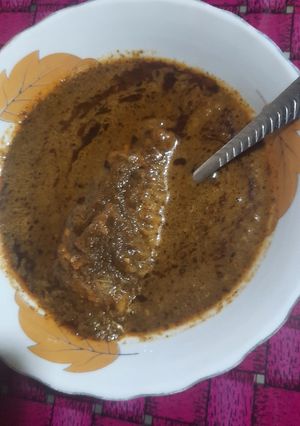 عکسی از دستور قلیه ماهی