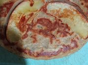 Una foto de harina de almendras manzana