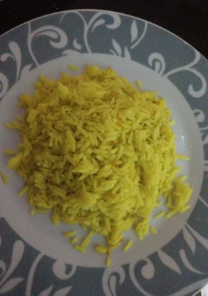 Una foto de Arroz Al Azafrán