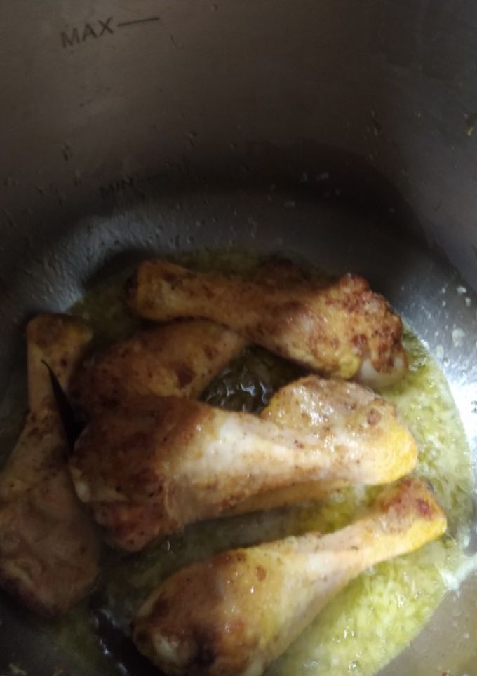 Una foto de Pollo a la cerveza