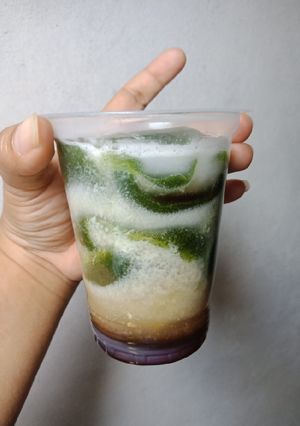 Foto resep Es Daluman... (cincau hijau)