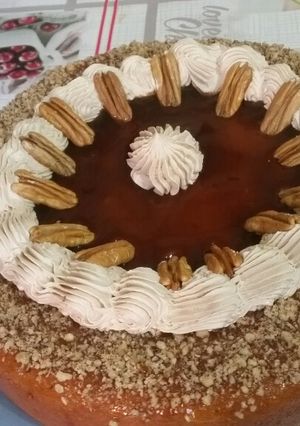 صورة لوصفة كيكة المول العجيب بالكراميل