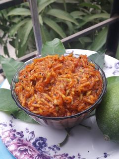 कैरीचा तक्कू (kairicha takku recipe in marathi) रेसिपी चे मुख्य फोटो