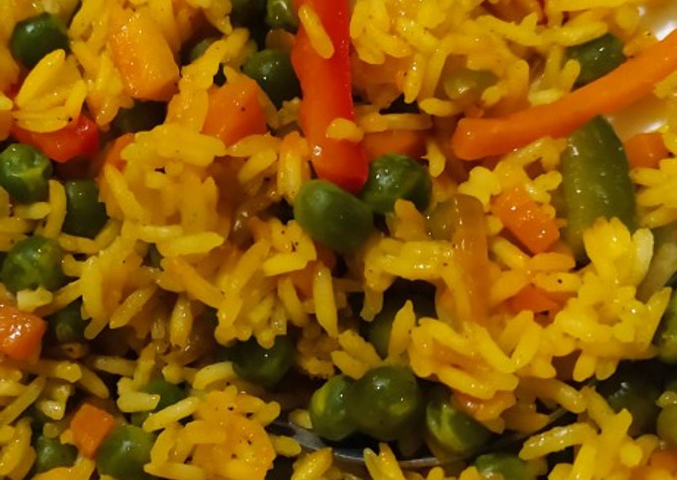Stir fried vegetable rice