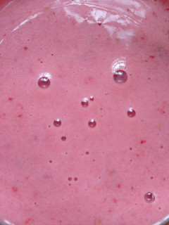 Una foto de Batido de fresa 🍓