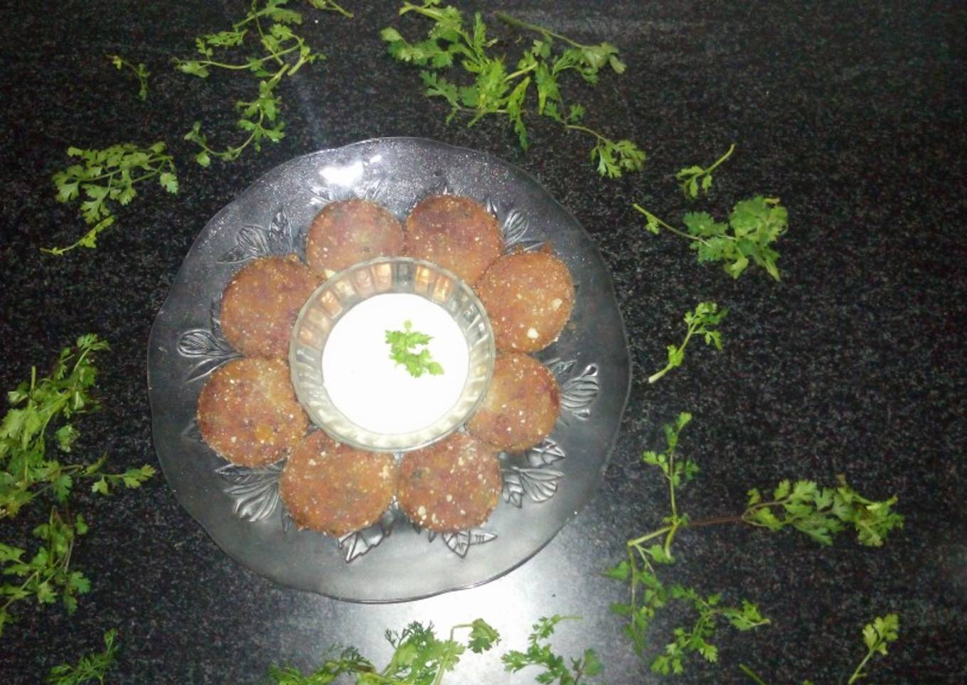 Navratri special - Beetroot tikki