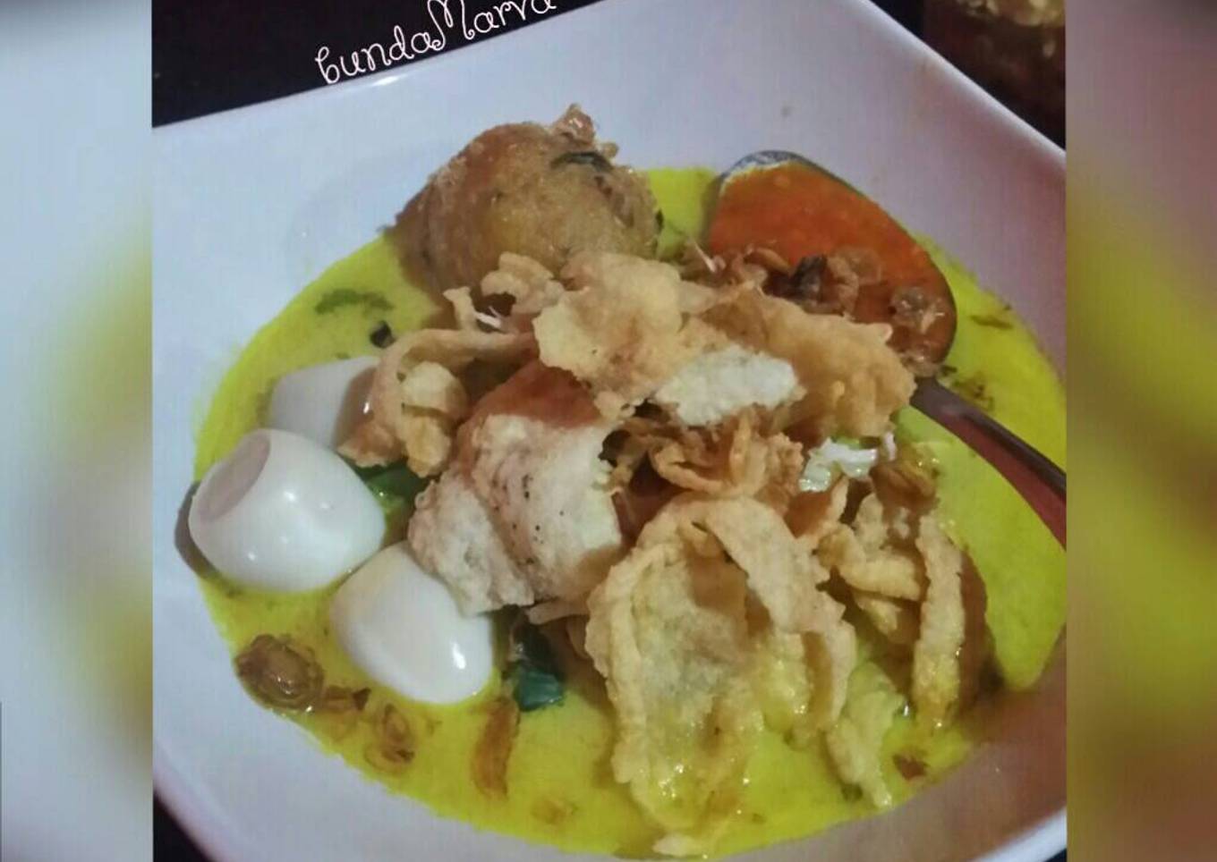 Soto ayam santan