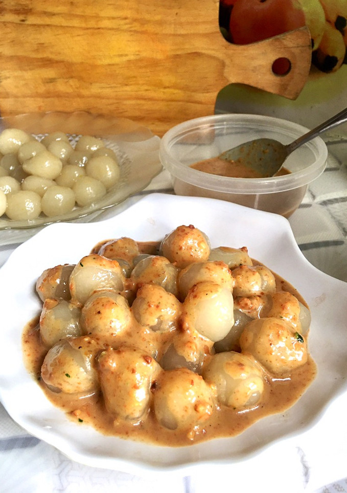 Foto resep Cilok bumbu pecel