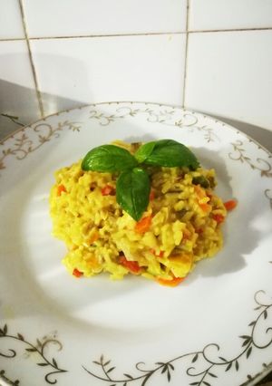 Una foto de Arroz con Vegetales