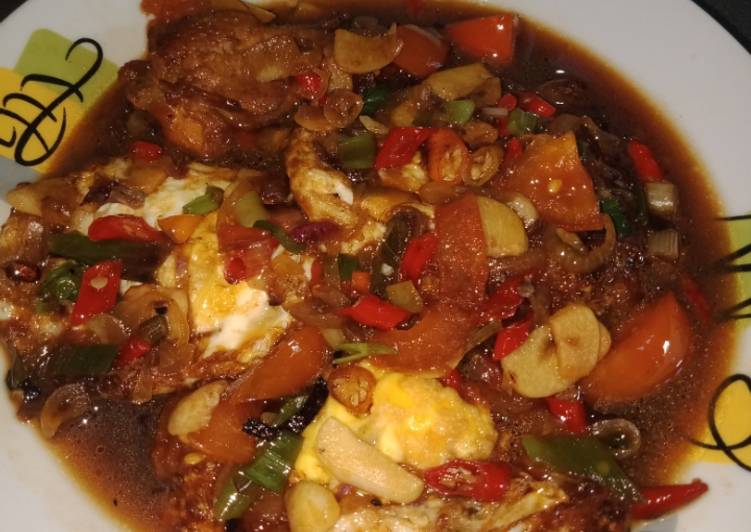 Resep Telur Ceplok Kecap | Cara Masak Telur Ceplok Kecap Yang Enak Dan Lezat