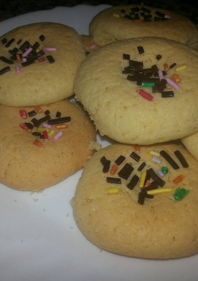 Una foto de Mantecados de mantequilla