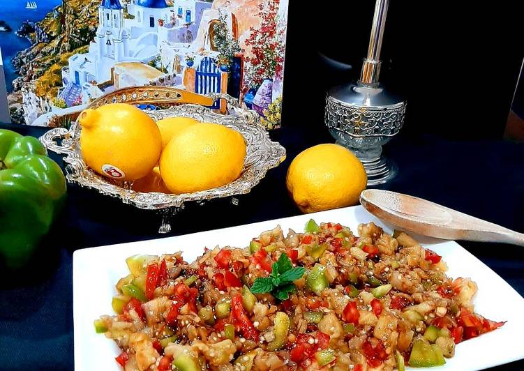 بابا غنوج بالطماطم