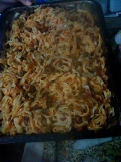 Una foto de Tallarines caseros