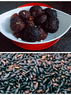கருப்பு கவுணி உண்ணி அப்பம்... (Black rice unni appam recipe in tamil) செய்முறை முக்கிய புகைப்படம்