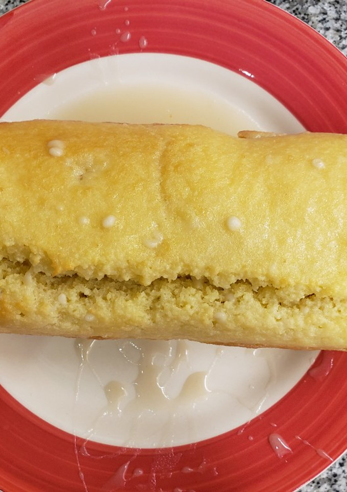 Una foto de Budín de coco húmedo